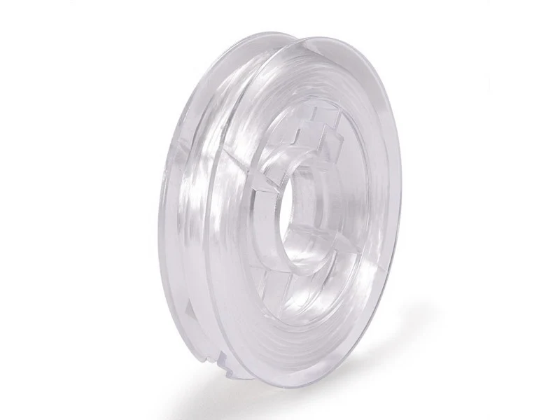 10 m de fil élastique 0,4mm pour bijoux - transparent