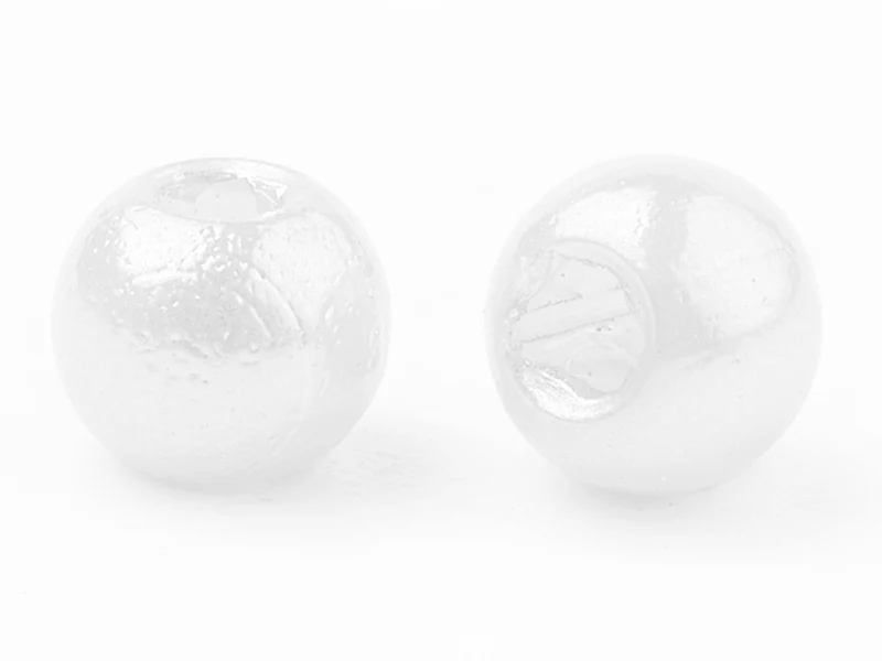 10 perles en plastique imitation perles de culture - 12 mm - Image 2