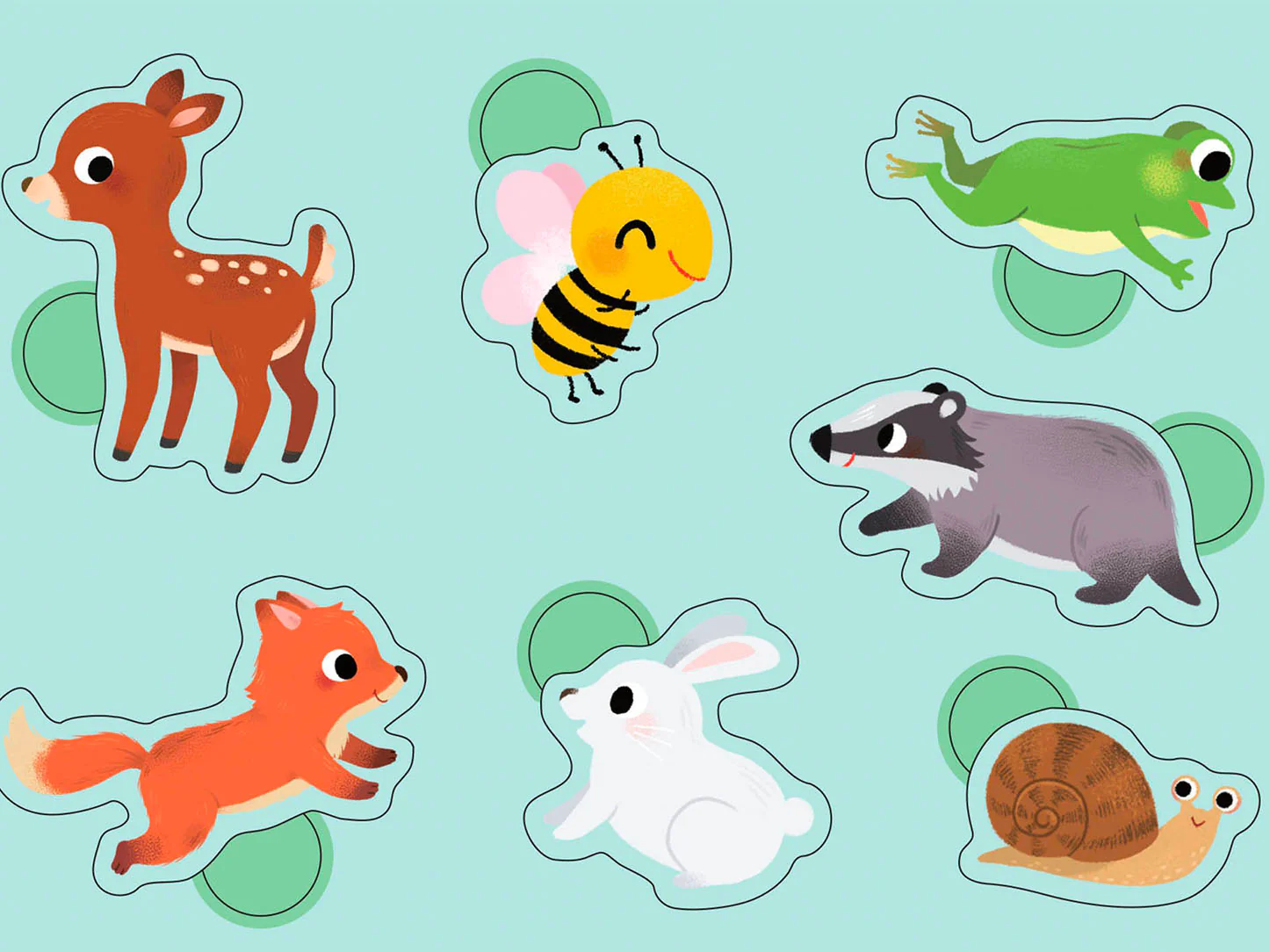 100 Gommettes Bebe Animaux - Auzou - Image 2