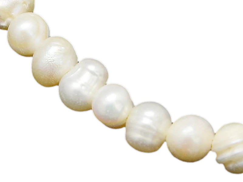 20 perles de culture - forme graine - 5 mm environ