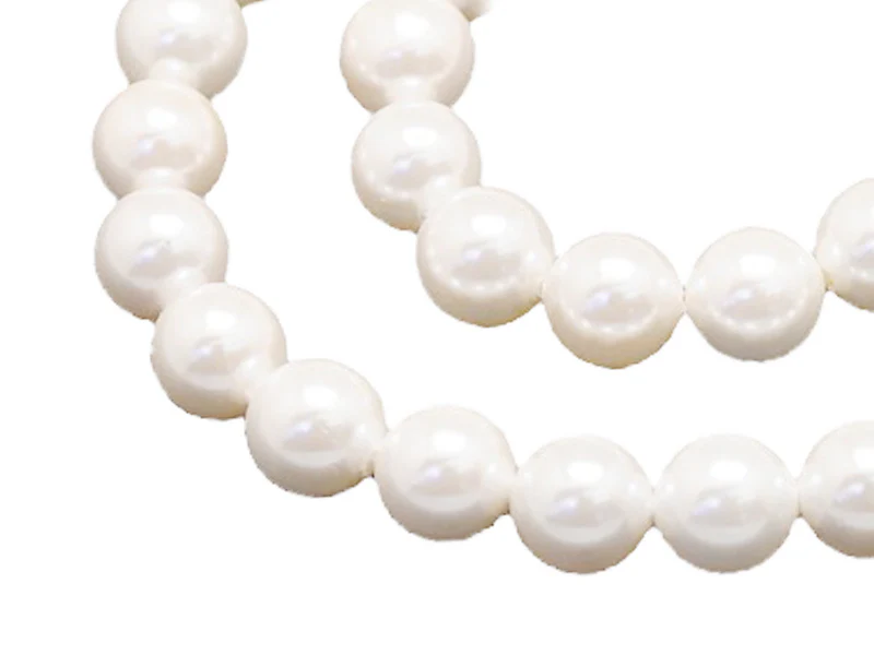 20 perles rondes effet culture - 6 mm