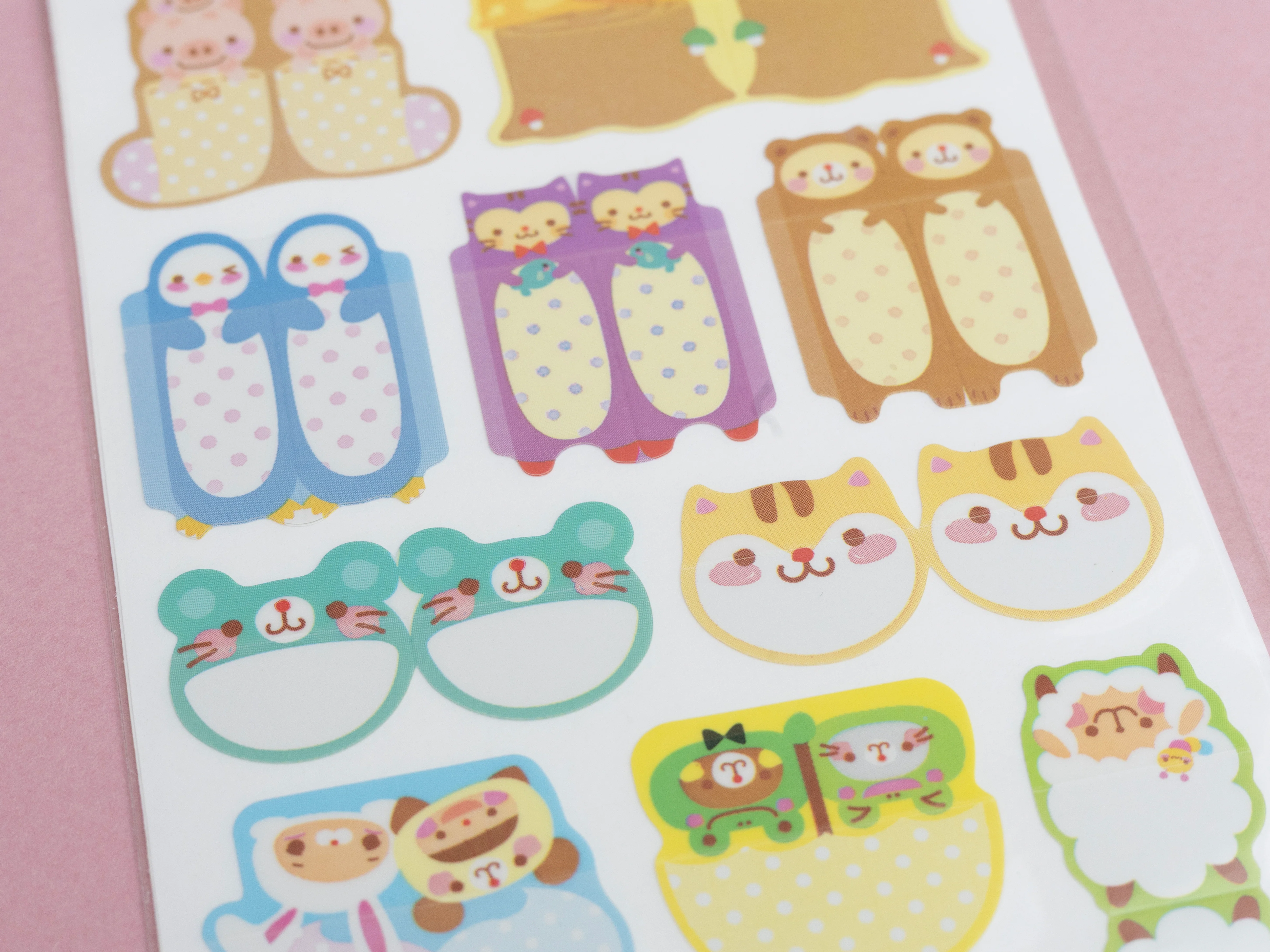 4 planches de stickers - marqueurs de pages - Image 2