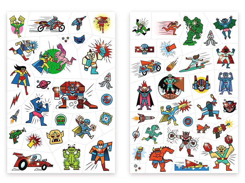 50 tatouages - Heroes vs villains - Image 3