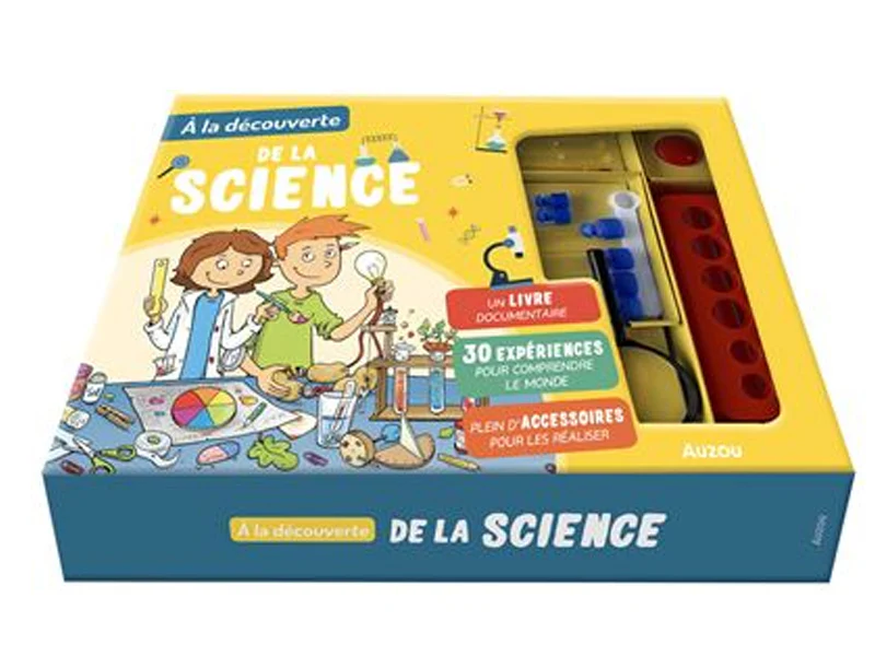 A la découverte de la Science - Auzou Jeux