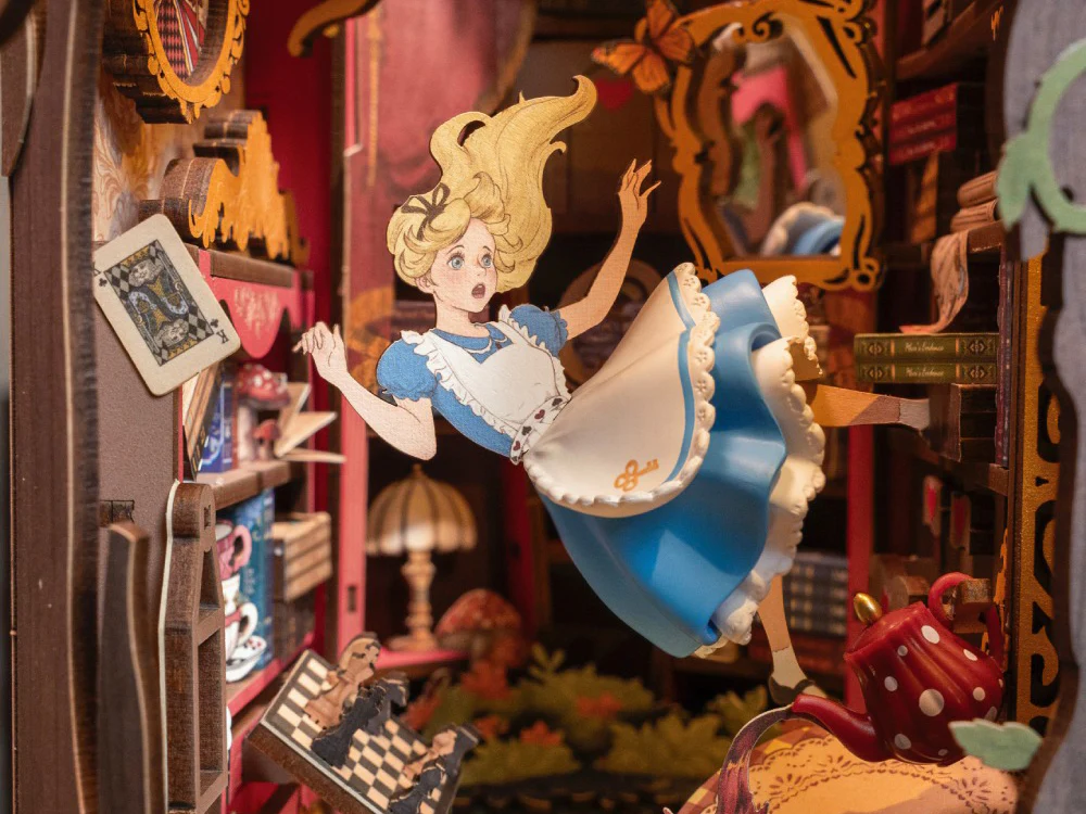 Book Nook - Pièce miniature - Alice Adventure - Rolife - Image 3