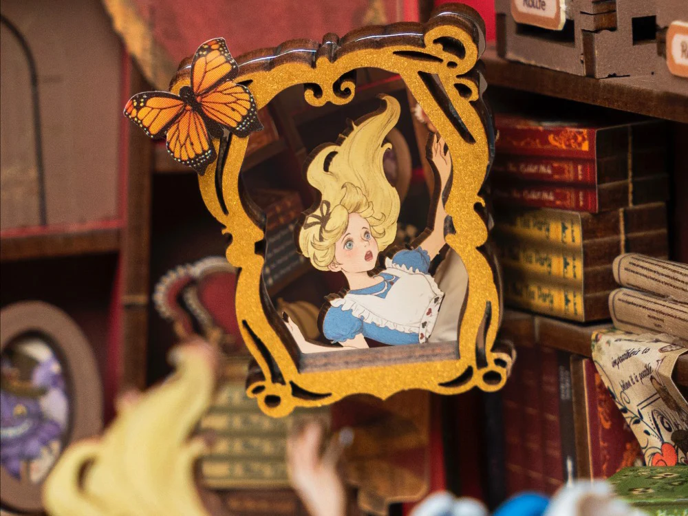 Book Nook - Pièce miniature - Alice Adventure - Rolife - Image 5