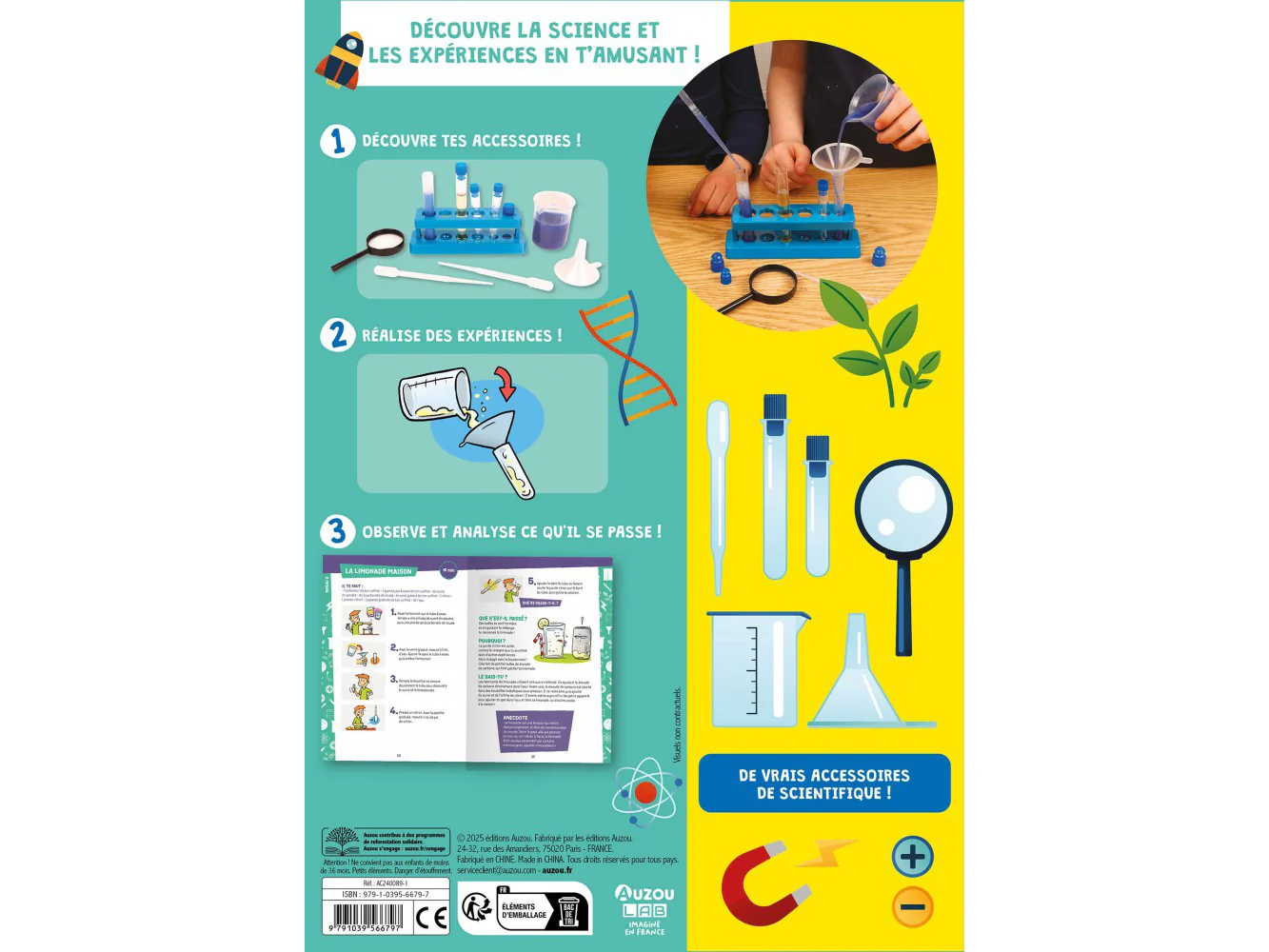 Je découvre la science - Auzou lab' - Image 4
