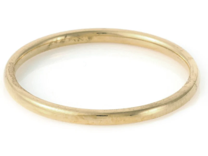 Bague fine - Doré à l'or fin 18K