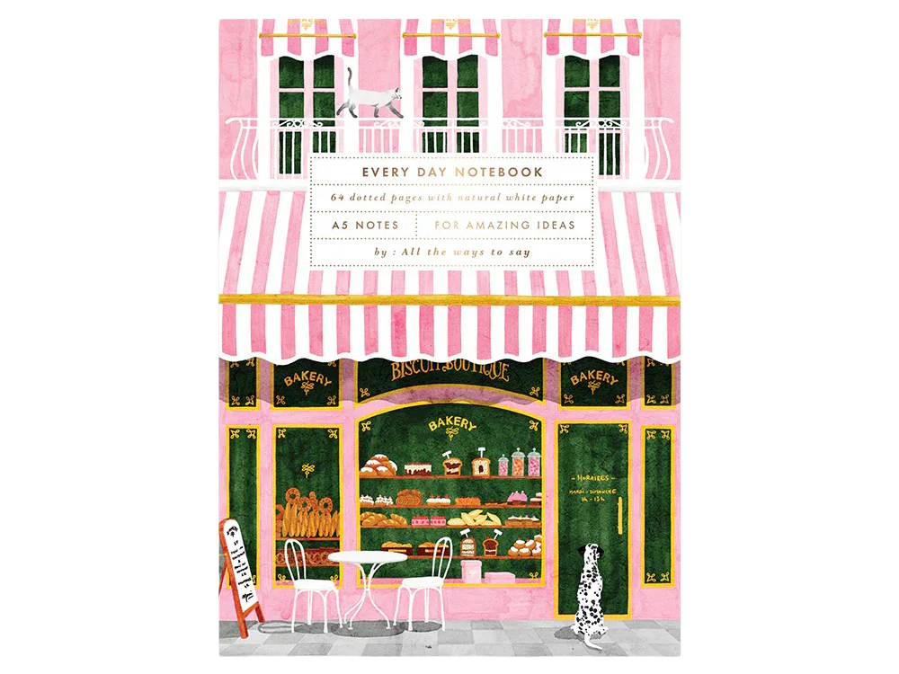 Carnet A5 - Bakery - ATWS