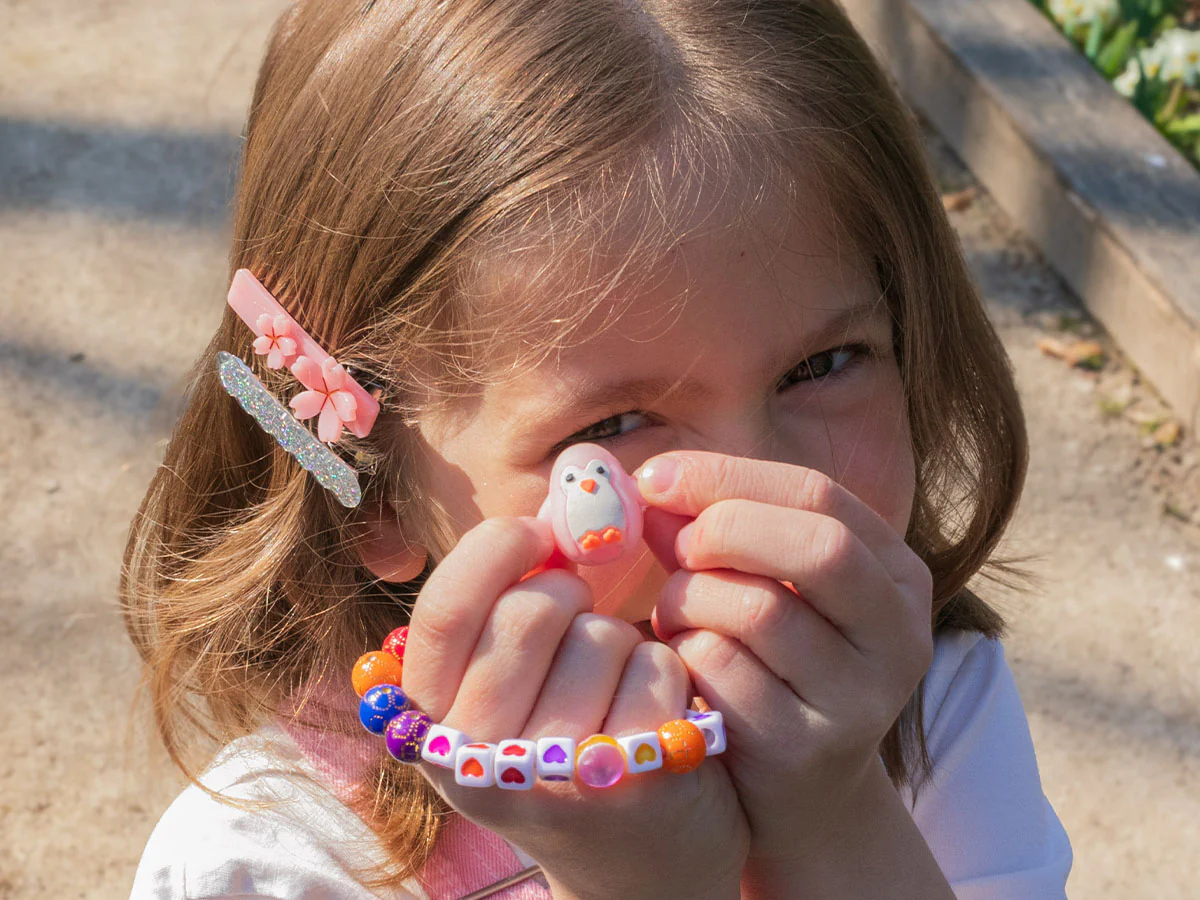 Barrette cheveux - Sakura Rose - Image 4