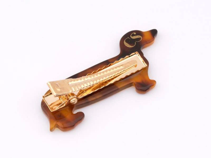 Barrette cheveux - Teckel - Image 4