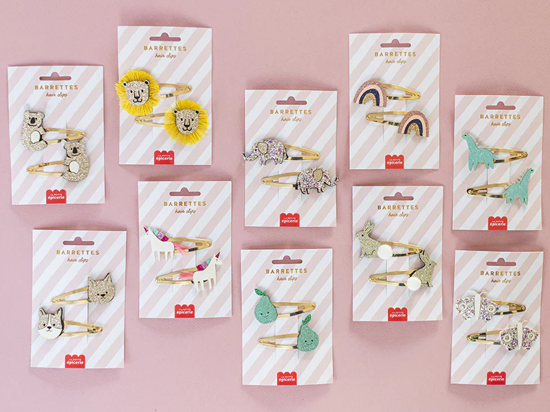 Barrettes cheveux - Chien et chat - Image 3