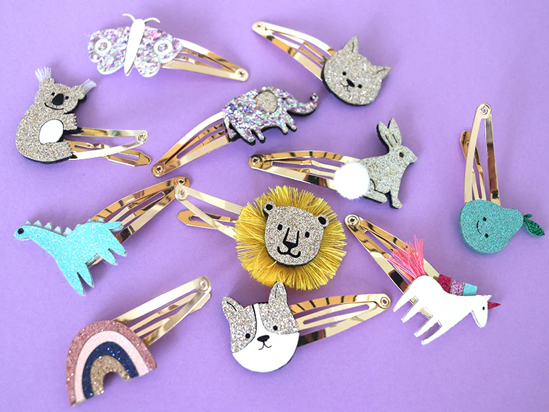 Barrettes cheveux - Lapins - Image 2