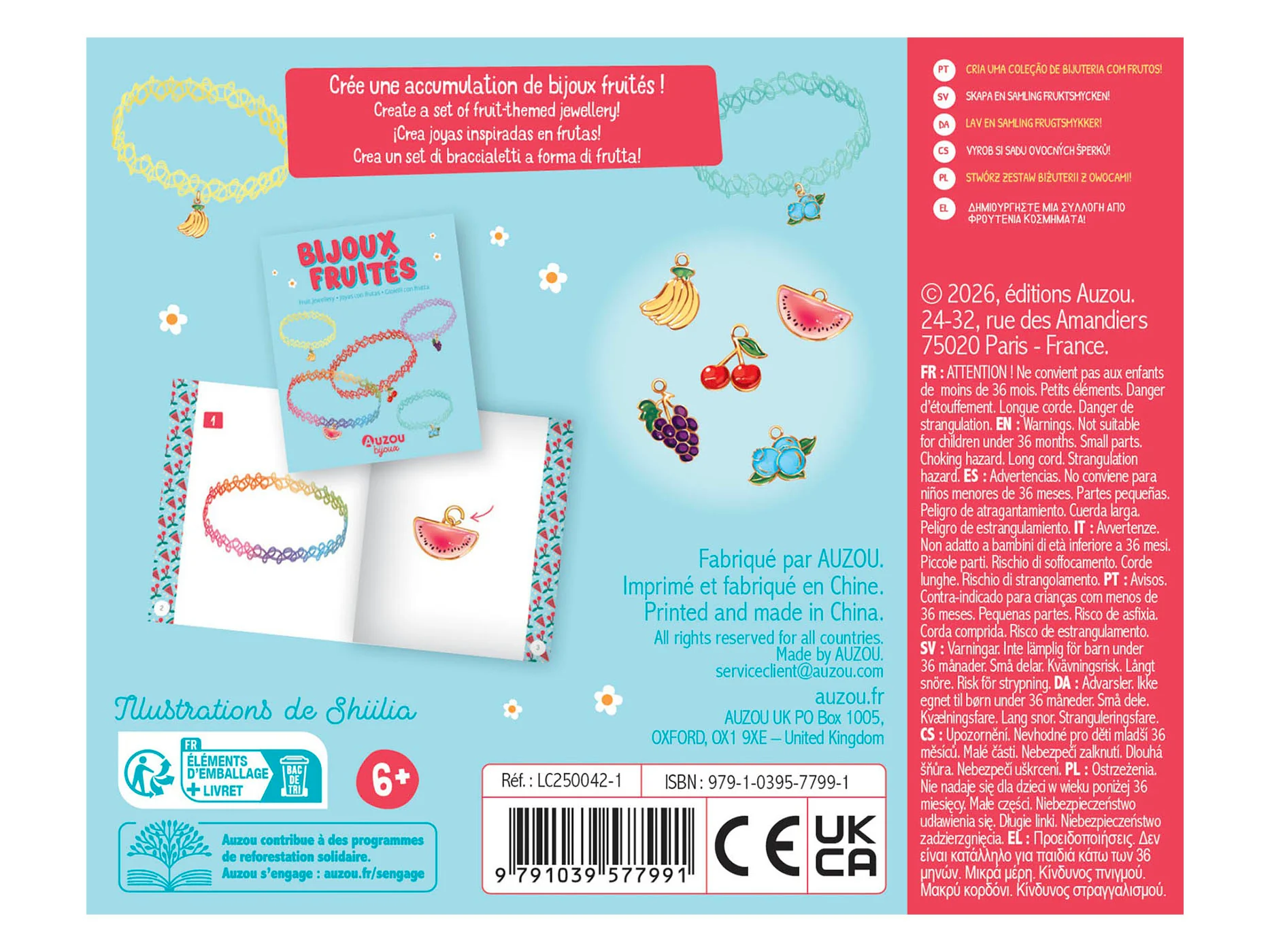 Coffret Bijoux Fruités - Auzou - Image 4