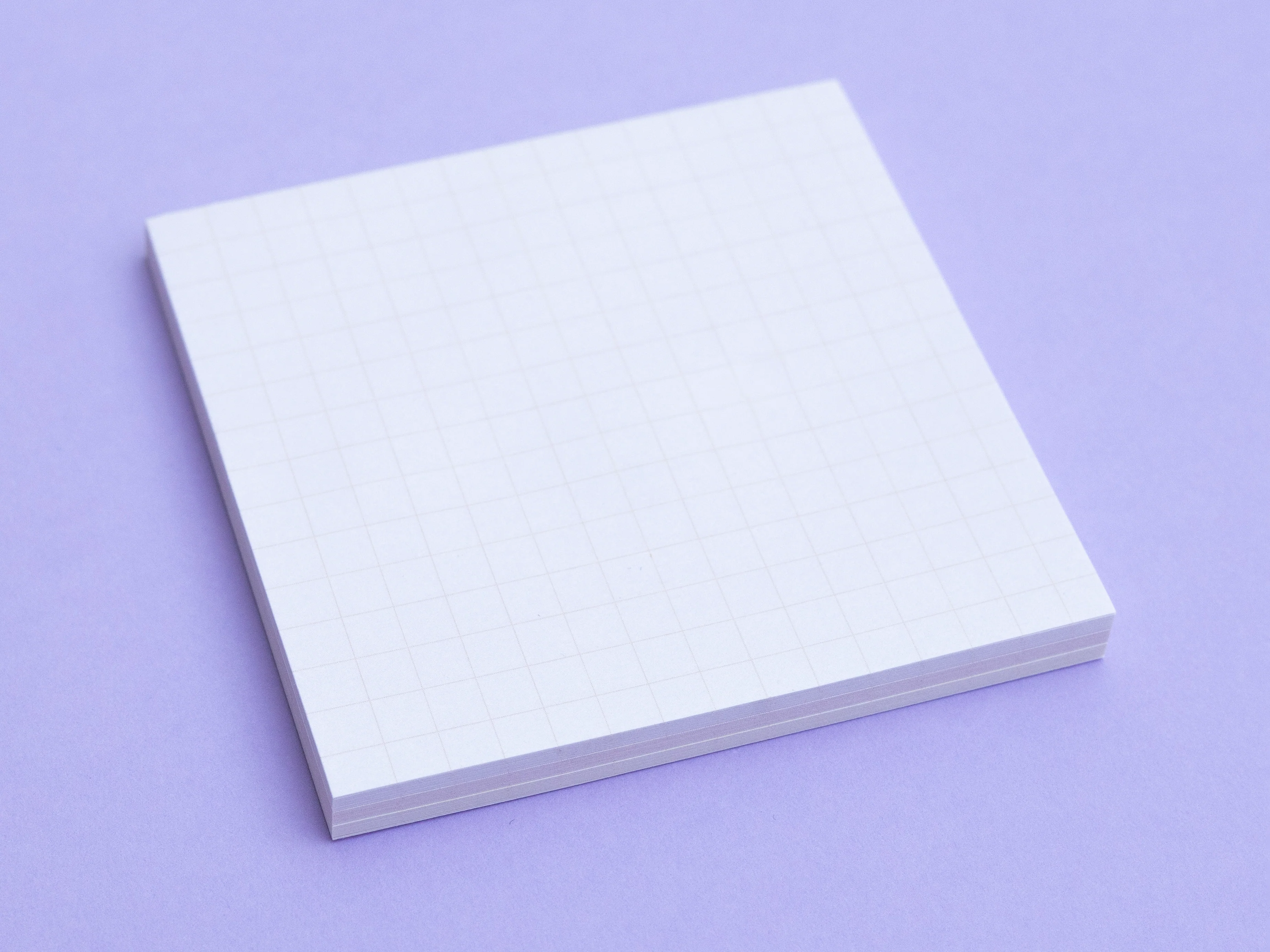 Bloc de post-it rose - quadrillages - multicolores - Image 4