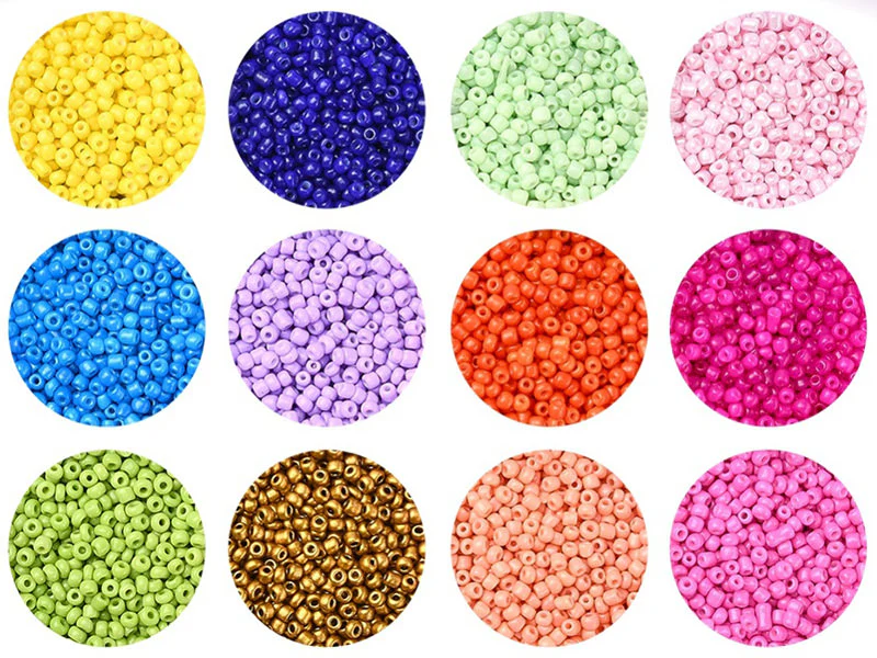 Boite de 12 couleurs pop de perles de rocailles rondes 12/0 - 2 mm - 15000 pcs - Image 6