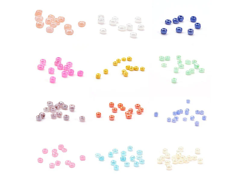 Boite de 15 couleurs de rocailles - 3mm - Image 5