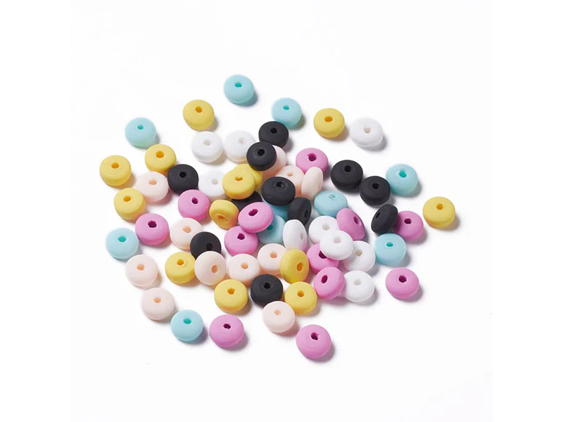 Boite de 6 couleurs de perles heishi épaisses - Image 3