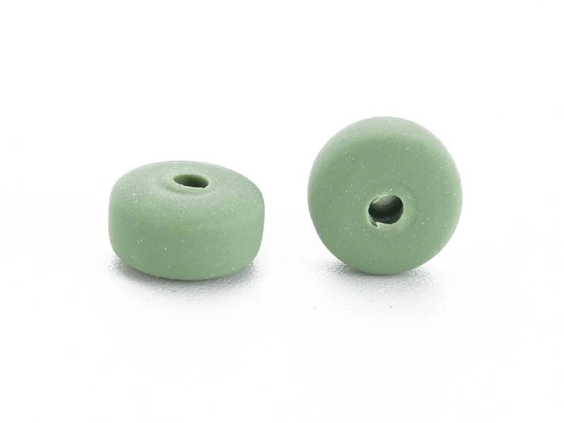 Boite de perles heishi épaisses 6 mm - Kaki - Image 5