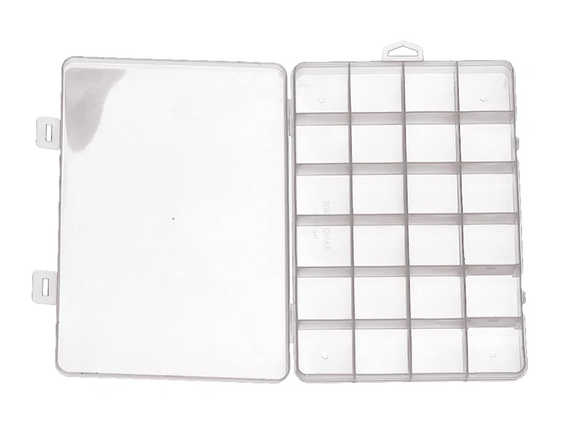 Boite de rangement pour perles - 24 compartiments - 19 x 13 cm - Image 2
