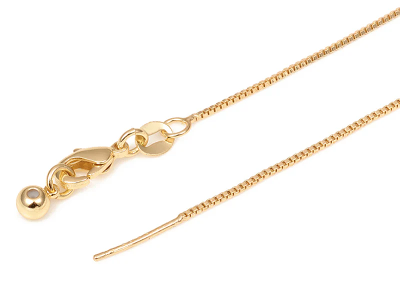 Bracelet chaîne ajustable - Doré à l'or fin 18K - Image 3