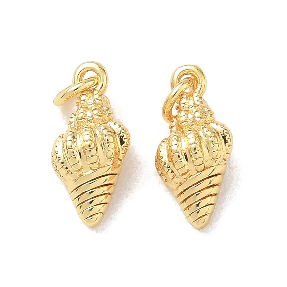 Breloque coquillage conche doré 18K - Image 3