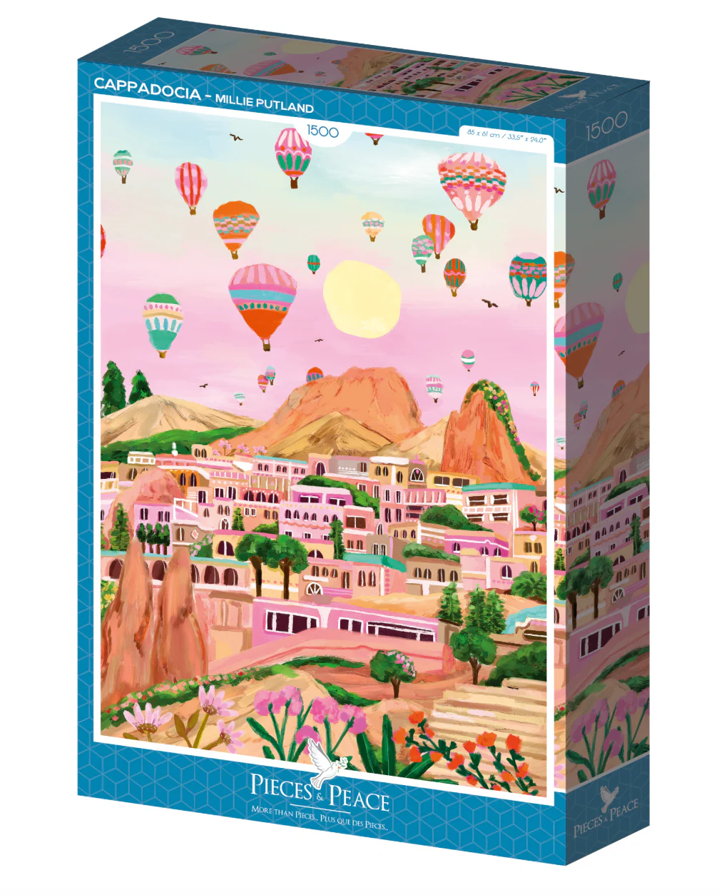Puzzle Cappadoce 1500 pièces - Pieces & Peace
