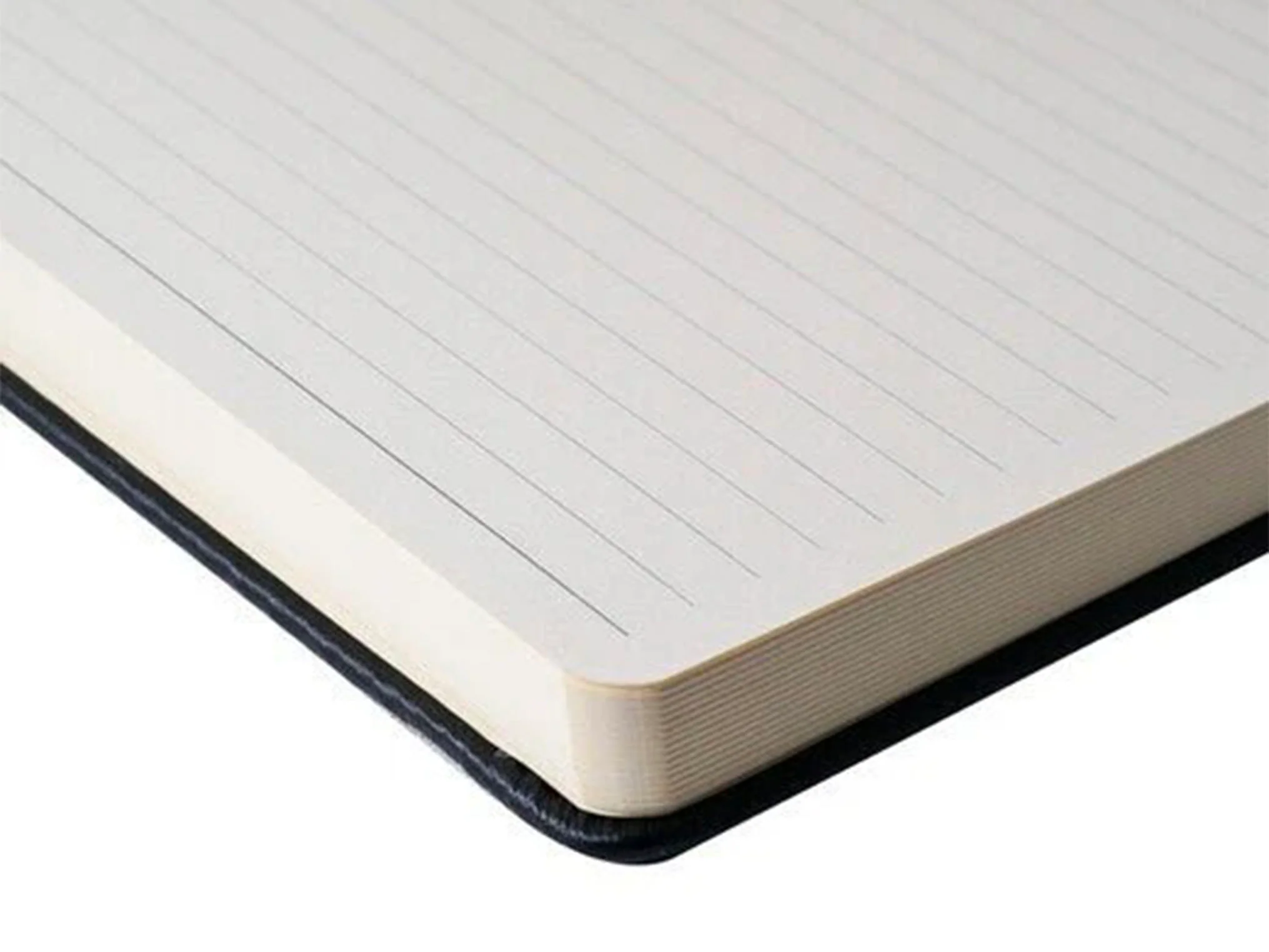 Carnet à couverture rigide format 13x21 cm Sakura ligné Indigo foncé - Image 2