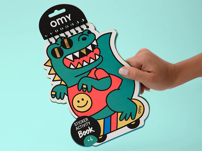 Carnet d'activité stickers - Dino de OMY - Image 5