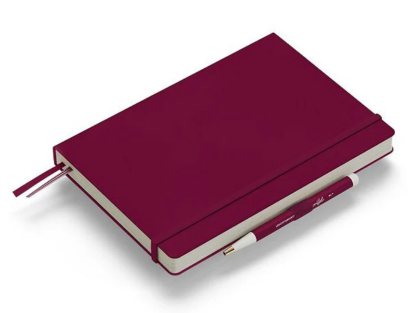 Carnet de notes Leuchtturm A5 à couverture rigide - rouge bordeaux - pages lignées - Image 6