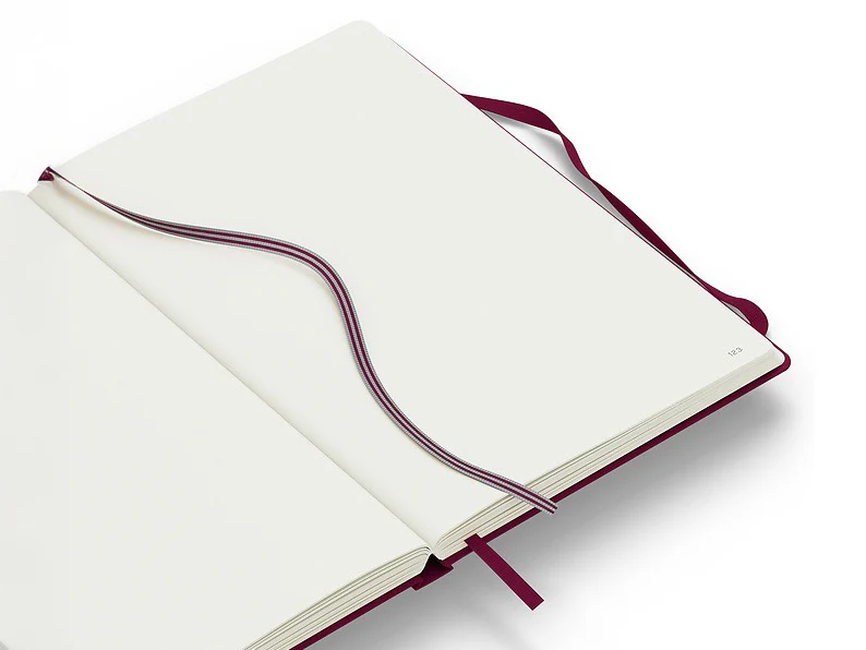 Carnet de notes Leuchtturm A5 à couverture rigide - rouge bordeaux - pages lignées - Image 8