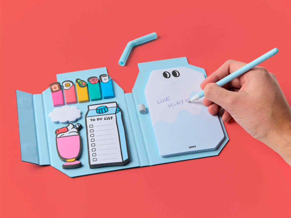 Carnet de notes Sticky Miky - OMY - Image 2