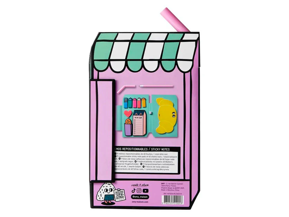 Carnet de notes Sticky Paris - OMY - Image 4