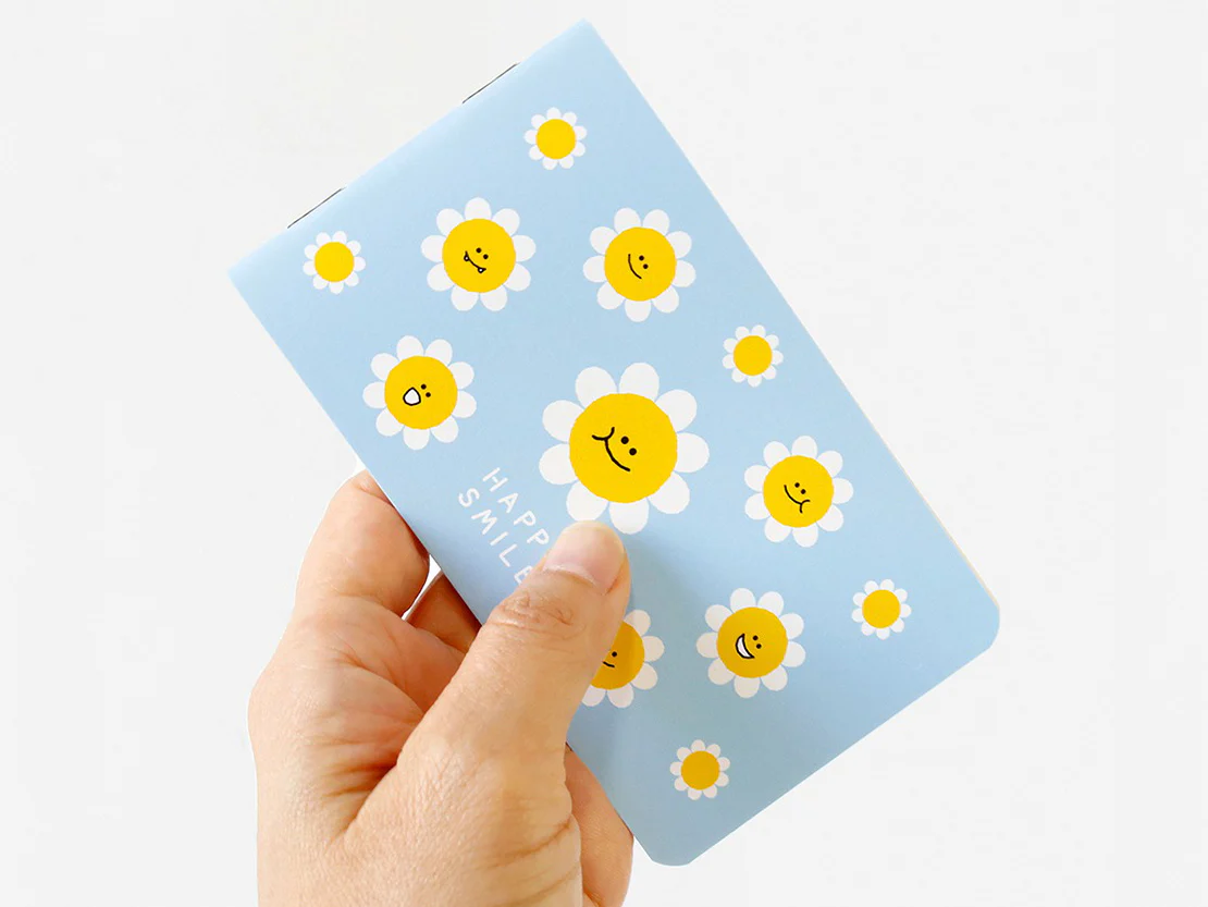 Carnet de poche Fleurs Smile Happy - Image 2