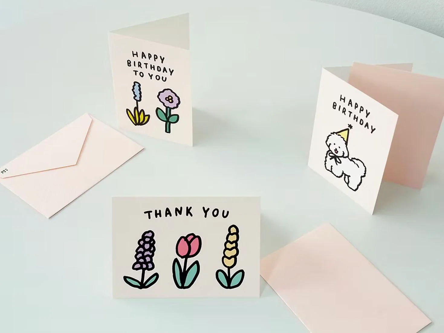 Carte - Fleurs Happy birthday - Zero per Zero - Image 3