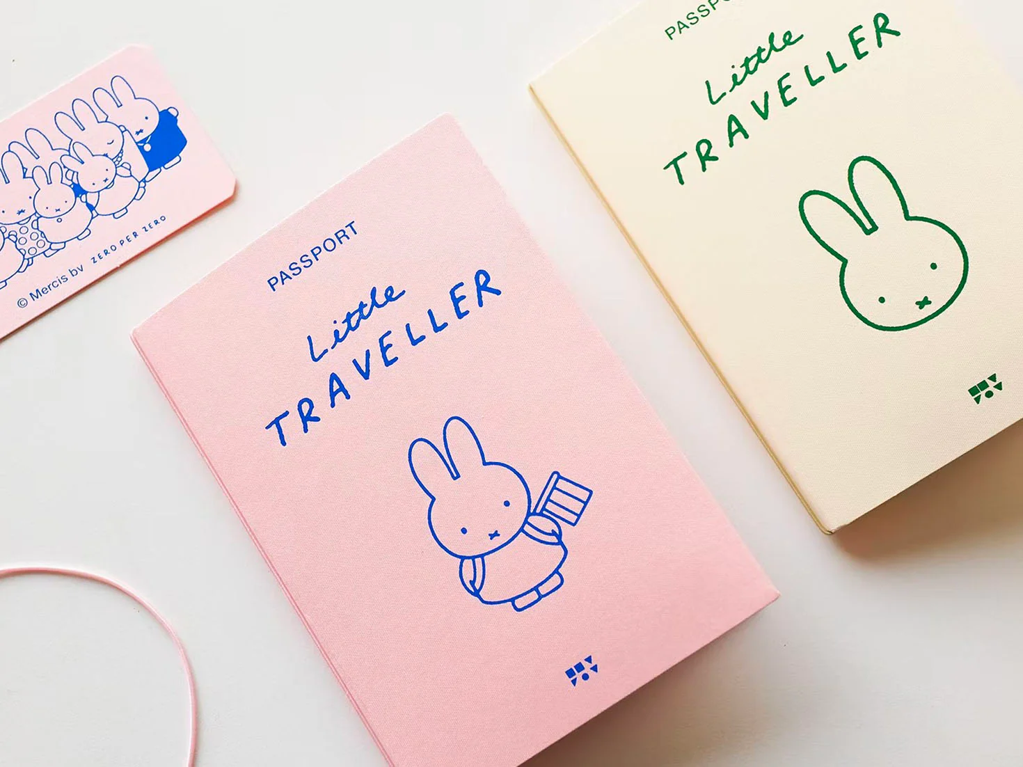 Carte Passeport Little Traveller - Miffy rose - Zero per Zero - Image 5