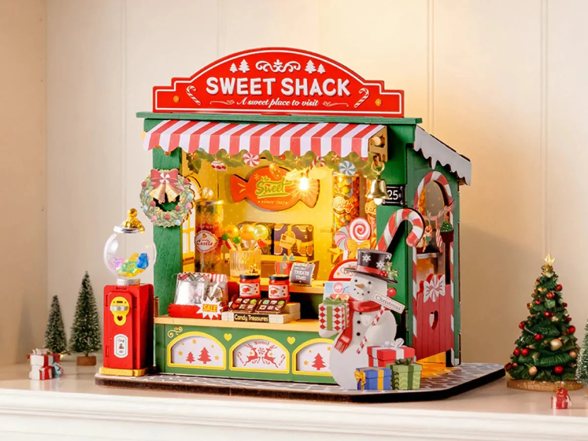 Pièce miniature - Stand de bonbons de Noël (Christmas Candy Stand) - Rolife - Image 10