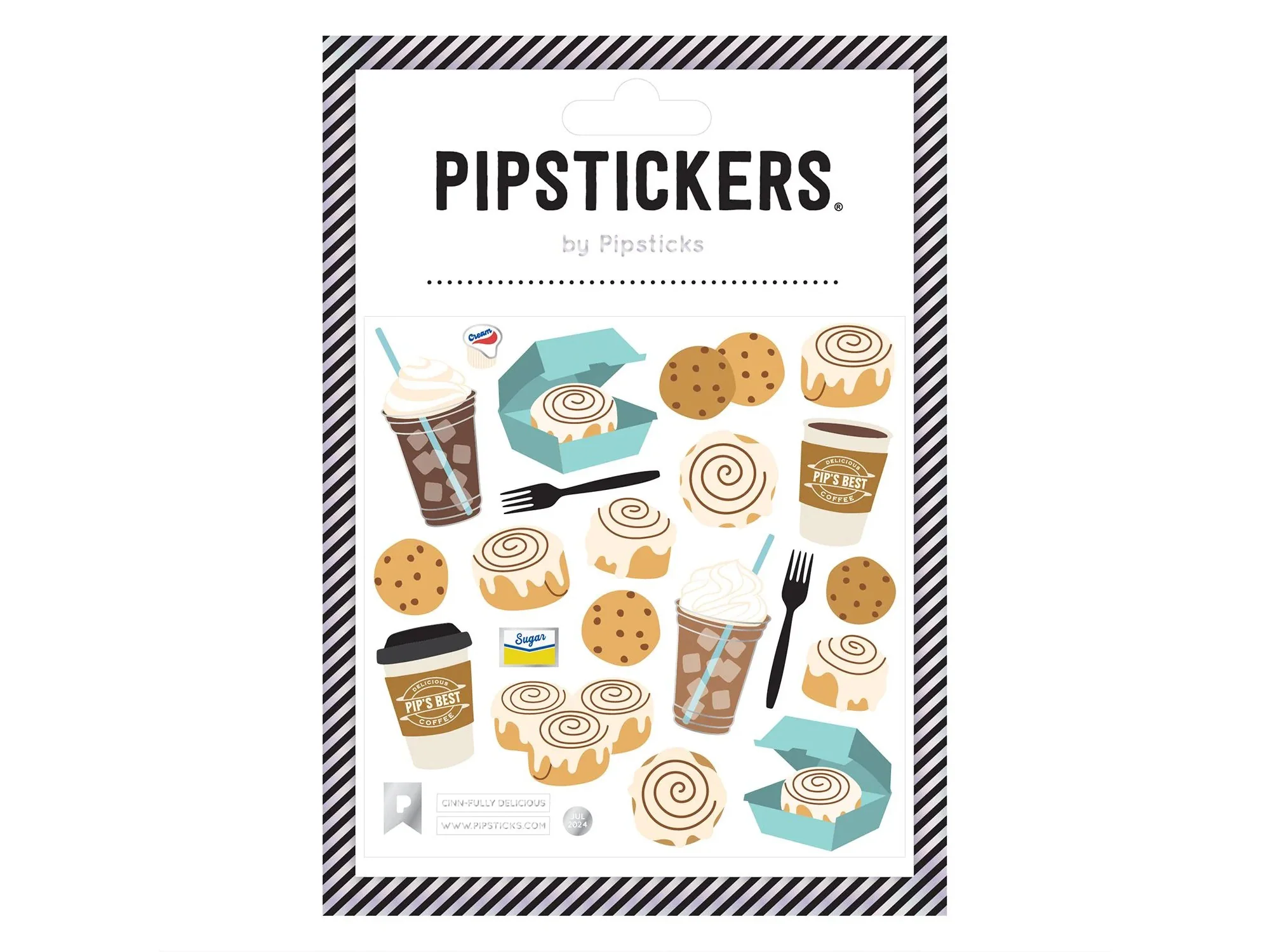 Stickers Gourmandises cannelle (Cinn-Fully Delicious) - Pipsticks