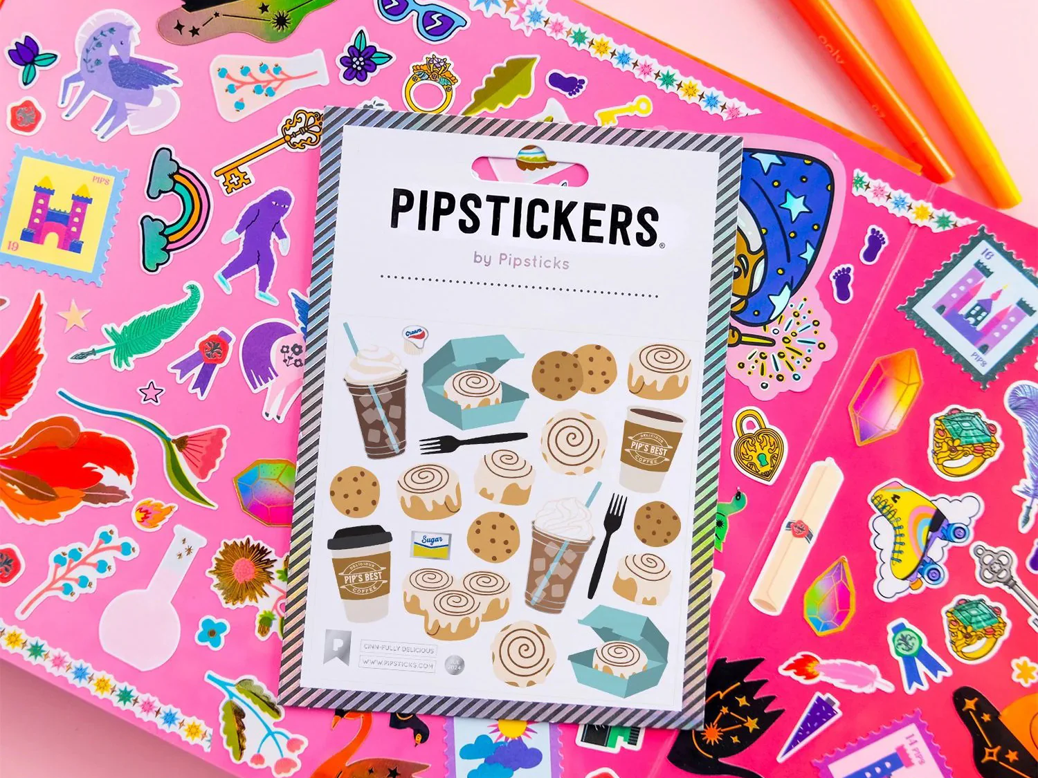 Stickers Gourmandises cannelle (Cinn-Fully Delicious) - Pipsticks - Image 5