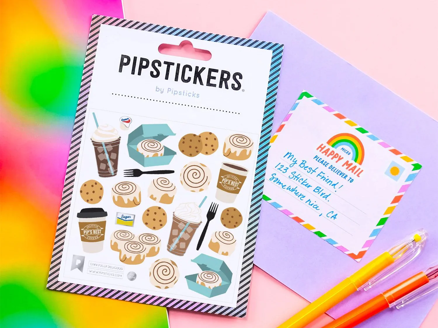 Stickers Gourmandises cannelle (Cinn-Fully Delicious) - Pipsticks - Image 7