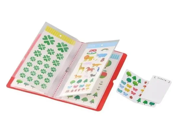 Classeur à stickers Otona gris - 20 pochettes - KINGJIM - Image 5