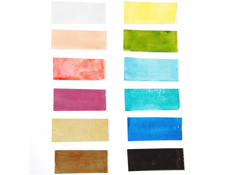 Coffret aquarelle - 12 couleurs pastels - Image 4
