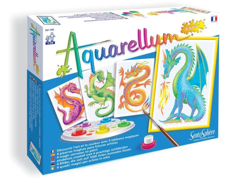 Coffret Aquarellum junior - Dragons