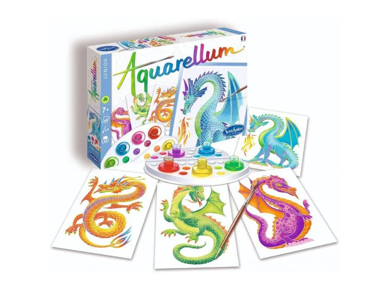 Coffret Aquarellum junior - Dragons - Image 2