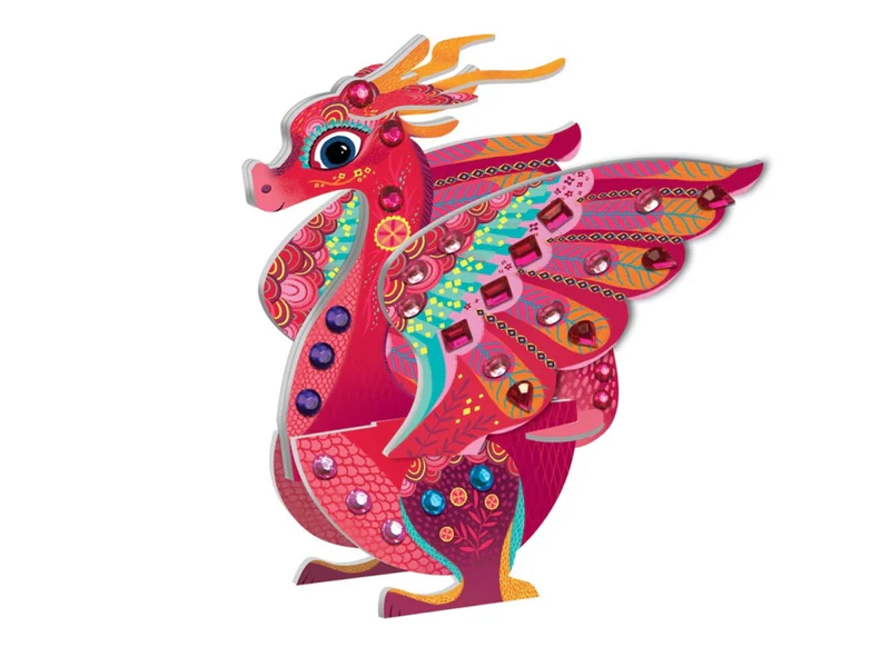 Coffret créatif animaux déco 3D " Diams fantastique" - Image 2