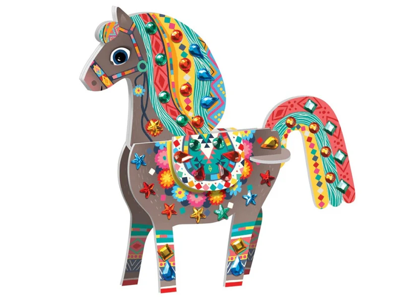 Coffret créatif animaux déco 3D " Diams péruvien" - Image 3