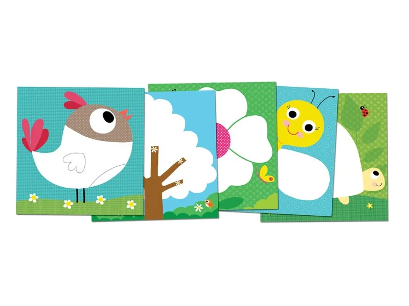 Coffret créatif feutrine "Dans le pré" - Image 2
