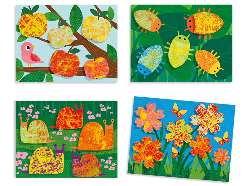 Coffret de peinture des petits - Nature multicolore