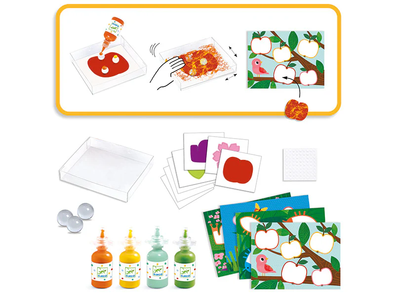 Coffret de peinture des petits - Nature multicolore - Image 4