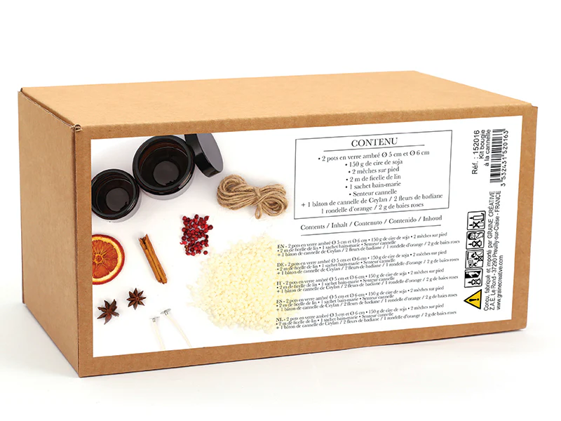Coffret diy mes bougies a la cannelle - Image 3